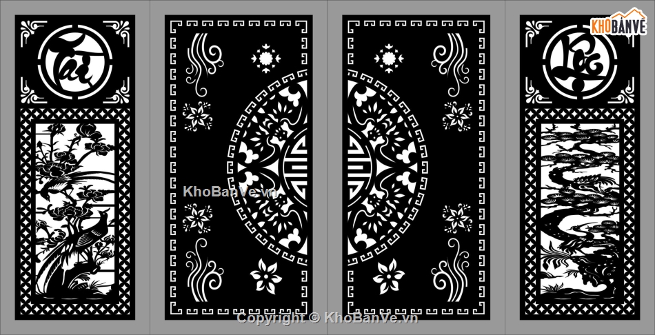 cổng 4 cánh cnc,cnc 4 cánh,cổng tài lộc,cnc cổng tài lộc,cổng cnc tài lộc